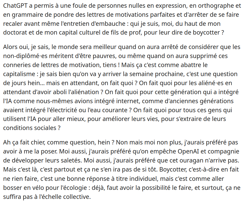 Image extraite du post Instagram