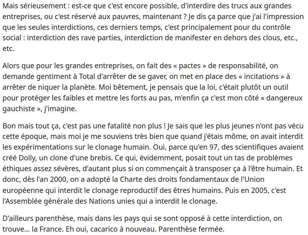 Image extraite du post Instagram